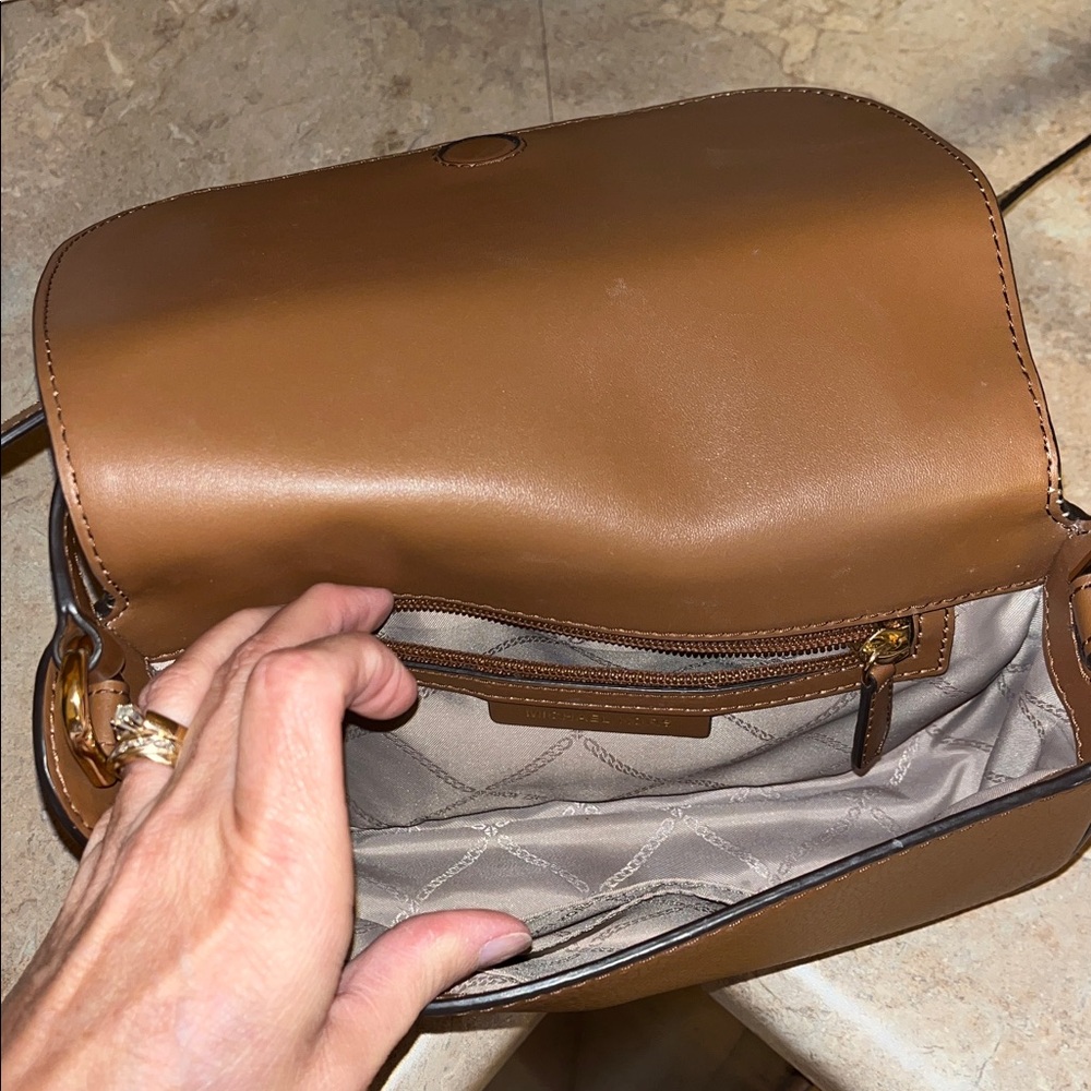 Michael Kors Tan Crossbody Bag - Picture 10 of 10